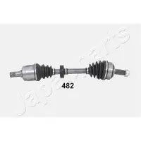 Japanparts GI-482 Antriebswelle Vorne Links für HONDA Accord VII Limousine (CL, CN) Accord VII Tourer (CM, CN)