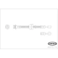 CORTECO Bremsschlauch 49372174