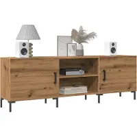 vidaXL TV-Schrank Artisan-Eiche 150x30x50 cm Holzwerkstoff