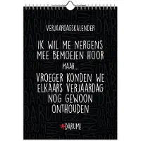 Darum Geburtstagskalender A4