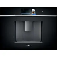 Siemens iQ700 CT718L1B0, Espressomaschine, 2,4 l, Kaffeebohnen, Eingebautes Mahlwerk, Schwarz
