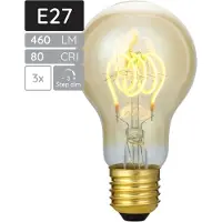 SPL E27 LED Filamentlampe 5W Extra Warmweiß Dimmbar 3 Stück