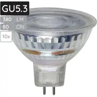 SPL GU5.3 LED Spot Lampe MR16 2,7W 350lm Warmweiß 10 Stück