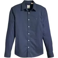 Levi's Battery Housemark Slim Fit Shirt Blue Größe: S | Business hemden Outlet | Herren | Blau