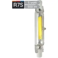 Avide R7S LED-Leiste 78 mm 5W, 220-240V 4000K 500lm LED-Steckdose