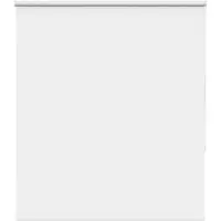 vidaXL Verdunkelungsrollo Weiß 130x130cm Stoffbreite 126,6cm Polyester