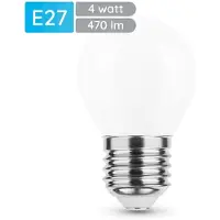 Modee Lighting E27 LED Filamentlampe P45 4W 470lm 2700K Warmweiß