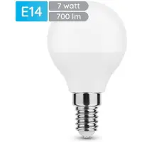 Modee Lighting E14 LED Kugellampe P45 7W 700lm 2700K Warmweiß