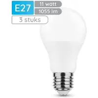 Modee Lighting E27 LED-Lampe A60 11W 1055lm 6000K tageslichtweiß 3 Stück