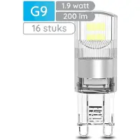 Modee Lighting G9 LED-Kapsellampe 1,9W 200lm 4000K tralweiß 16 Stück