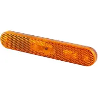 Hella Seitenmarkierungsleuchte 2PS 009 226-031 Links Rechts 135mm 23mm 28mm