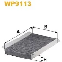 WIX FILTERS Filter, Innenraumluft WP9113