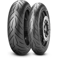 Pirelli Motorradreifen Diablo Rosso Scooter ( 160/60 R14 TL 65H Hinterrad, M/C )