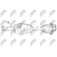 NTY NPW-FT-025 Antriebswelle Vorne Links für FIAT Doblo Cargo (223) Doblo Kombi (119, 223) Siena (178, 172) PALIO (178BX)