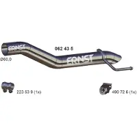ERNST Abgasrohr 062435