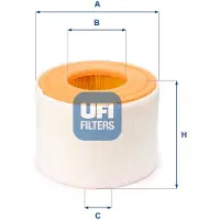 Ufi Luftfilter 27.598.00