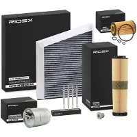 RIDEX Inspektionspaket Filterset passend für MERCEDES-BENZ E-Klasse Limousine (W211) E-Klasse T-modell (S211)