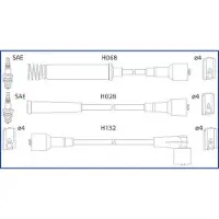 Hikoki Zündleitungssatz Hueco 134217