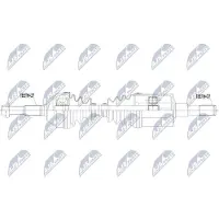 NTY NPW-CH-100 Antriebswelle Vorne Links für JEEP CHEROKEE (KJ)