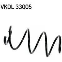 Skf Fahrwerksfeder VKDL 33005 für Renault Clio III Grandtour