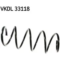 Skf Fahrwerksfeder VKDL 33118 für Renault Megane II Grandtour