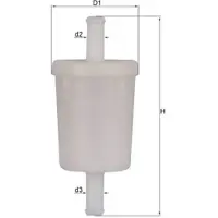 MAHLE ORIGINAL Kraftstofffilter KL 260 OF