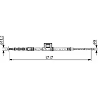 Bosch Seilzug, Feststellbremse 1 987 482 644