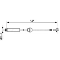 Bosch Bremsschlauch 1 987 481 A47