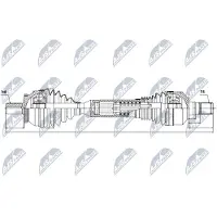NTY NPW-VV-063 Antriebswelle Vorne Links für VOLVO XC90 I (275)