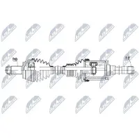 NTY NPW-BM-040 Antriebswelle Vorne Rechts für BMW X5 (E70) X5 (F15, F85) X6 (E71, E72) X6 (F16, F86)