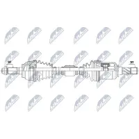 NTY NPW-MZ-060 Antriebswelle Vorne Links für MAZDA 3 (BL) 3 Stufenheck (BL)