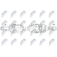 NTY NPW-SB-012 Antriebswelle Vorne Vorne Links Vorne Rechts für SUBARU FORESTER (SH) XV (GP) IMPREZA Schrägheck (GR, GH, G3) WRX Stufenheck (GJ)