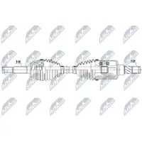 NTY NPW-CH-074 Antriebswelle Vorne Links für TESLA Model X (5YJX)