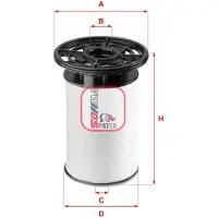 Sofima Kraftstofffilter S 1076 NE