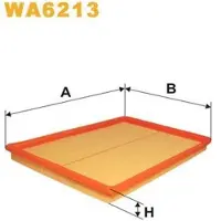 WIX FILTERS Luftfilter WA6213