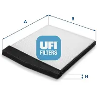 Ufi Ducati/moto Guzzi Fuel Filter Silber