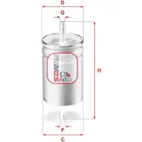 Sofima Kraftstofffilter S 1611 B