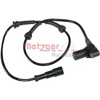 METZGER Sensor, Raddrehzahl [Hersteller-Nr. 0900090] für VW