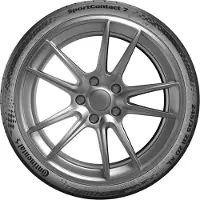 Continental Sommerreifen motorcycle-tyres SportContact 7 ( 315/35 ZR22 (111Y) XL EVc, NC0, mit Felgenrippe )