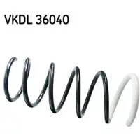 Skf Fahrwerksfeder VKDL 36040 für Dacia Duster