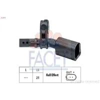 Facet ABS Sensor Raddrehzahl Vorne Rechts für VW Golf VII Schrägheck (5G1, BQ1, BE1, BE2) 1.960.010