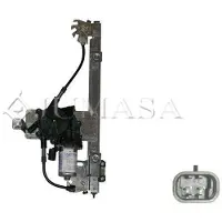 JUMASA ZR LR21 L Elektrischer Fensterheber Hinten Links für LAND ROVER Freelander SUV (L314) Freelander SUV Cabrio (L314)