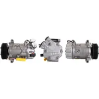 Lucas ACP01028 Klimaanlage Klimakompressor PAG 46 R134a für CITROËN C5 III Kombi (RW) passend für PEUGEOT 308 SW I (4E, 4H) 508 SW I (8E)