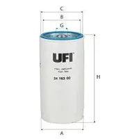 Ufi Kraftstofffilter 24.163.00
