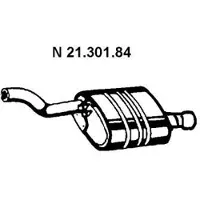 VEGAZ Endschalldämpfer hinten für BMW 18101439826 18101436528 18101436531 BS-260EBER