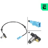 OPTIMAL ABS Sensor Raddrehzahl Vorne passend für PEUGEOT 106 II Schrägheck (1A, 1C) 06-S016