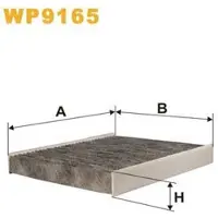 WIX FILTERS Filter, Innenraumluft WP9165
