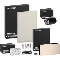 RIDEX Inspektionspaket Filterset für VW Golf IV Schrägheck (1J1) Golf IV Variant (1J5) New Beetle Cabrio (1Y7) für AUDI A3 Schrägheck (8L1) TT Coupe