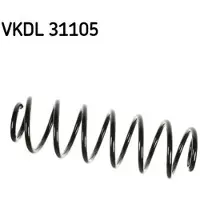 Skf Fahrwerksfeder VKDL 31105 für Audi A2