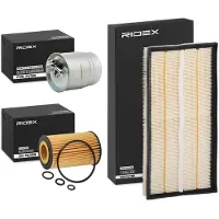 RIDEX Filterset Inspektionspaket Filtersatz für VW Golf V Schrägheck (1K1) passend für MERCEDES-BENZ VITO Bus (W639) VIANO (W639) VITO / MIXTO Kasten